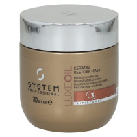 System Professional Obnovující maska s keratinem LuxeOil Keratin (Restore Mask) 200 ml