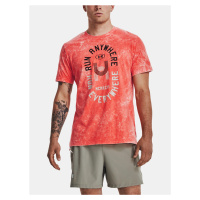 Under Armour Tričko RUN ANYWHERE TEE-RED - Pánské