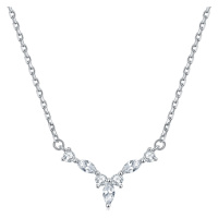OLIVIE Stříbrný svatební náhrdelník 8242