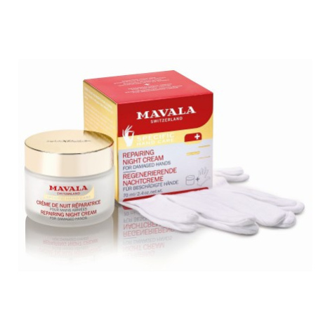 Mavala Repairing Night Cream noční krém na ruce 75 ml