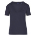 TRIČKO GANT ORIGINAL V-NECK SS T-SHIRT EVENING BLUE