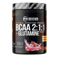 MAXXWIN BCAA + glutamine 500 g, malina