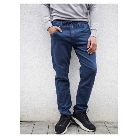 Pepe Jeans pánské modré kalhoty