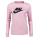 Nike SPORTSWEAR Dámské triko s dlouhým rukávem, růžová, velikost