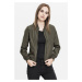 Dámská bomber bunda // Urban classics Ladies Light Bomber Jacket dark olive