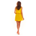 Dámské šaty A284 žlutá - Awama