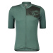 Scott GRAVEL MERINO SS Pánský cyklistický dres, tmavě zelená, velikost