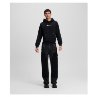 Džíny karl lagerfeld jeans klj relaxed cord denim stone washed black