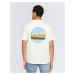 Knowledge Cotton Chill Camp Back Print T-Shirt 1387 Egret