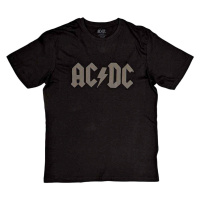 AC/DC Tričko Logo Hi-Build Unisex Black