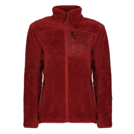 Mikina dámská ALPINE PRO FERADA červená