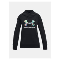 Under Armour Mikina Rival Logo Hoodie-BLK - Holky