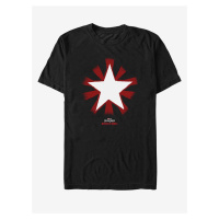 Černé unisex tričko Marvel Star Chavez