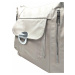 Velký šedobéžový kabelko-batoh 2v1 s kapsami