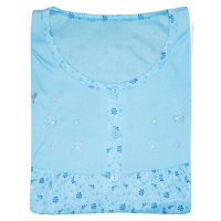 Maruška termo dámská noční košile hřejivá 1425 světle modrá