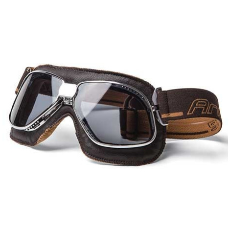 ARIETE 13990-VNG Vintage motocyklové brýle černé