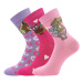 Boma Filip 05 Abs Dětské ponožky s protiskluzem - 3 páry BM000001555300113476 mix holka
