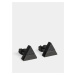 Černé náušnice s dřevěným detailem BeWooden Nox Earrings Triangle