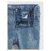 GAP modré dětské džíny se vzorem
