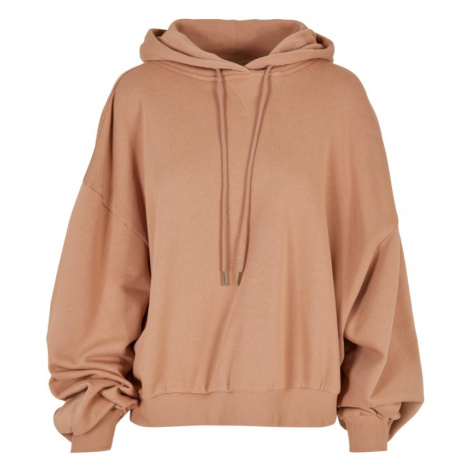 Ladies Organic Oversized Terry Hoody - amber Urban Classics