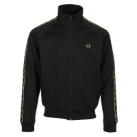 Fred Perry Contrast Tape Track Jacket Černá