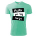 MMO Pánské sportovní tričko s vlastním potiskem Barva: Tyrkysová