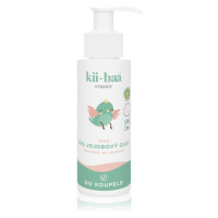 kii-baa® organic 100% Bio Oil Jojoba koupelový olej pro děti od narození 100 ml