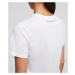 Tričko karl lagerfeld mini ikonik choupette t-shirt bílá