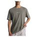 Pánské triko Calvin Klein NM2478E šedé | šedá