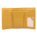 SEGALI Dámská kožená peněženka SG-27074 žlutá