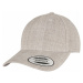 YP CLASSICS 5-PANEL PREMIUM CURVED VISOR SNAPBACK CAP - heather grey