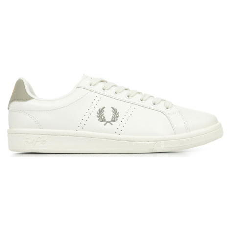 Fred Perry B721 Leather Bílá