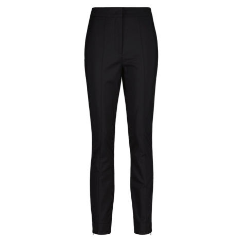 KALHOTY GANT SLIM PINTUCK ZIP PANTS černá