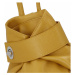 Dámský kožený batůžek tmavě žlutý - ItalY Vazky žlutá