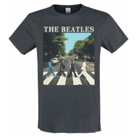 The Beatles Amplified Collection - Abbey Road Tričko charcoal