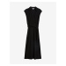 Černé dámské zavinovací šaty Marks & Spencer