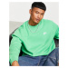 Nike Club crew neck sweatshirt in green