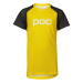 POC Cyklistický dres s krátkým rukávem - ESSENTIAL MTB - žlutá/šedá
