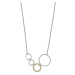 S`Agapõ Bicolor náhrdelník s kruhy Sirkel SSK01