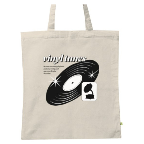 BIO plátěná taška vinyl tunes