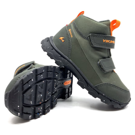 Viking Ask Mid GTX Hunting Green / Orange