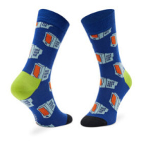 Sada 2 párů vysokých ponožek unisex Happy Socks