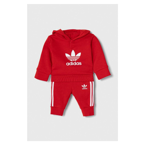 Sada adidas Originals červená barva