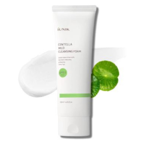 iUNIK - CENTELLA MILD CLEANSING FOAM - Jemná čistící pěna s extraktem z Centella Asiatica pro zk