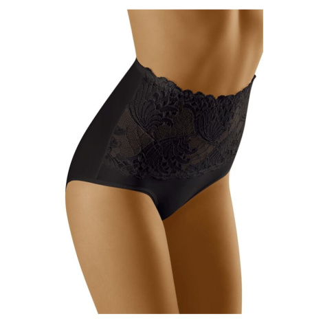 Dámské kalhotky s vyšším pasem Kaja černé Wolbar