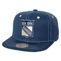 New York Rangers čepice flat kšiltovka Contrast Natural Snapback Vintage