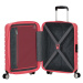 American Tourister FLASHLINE POP Spinner 55cm Růžový Coral Pink rozšiřitelný