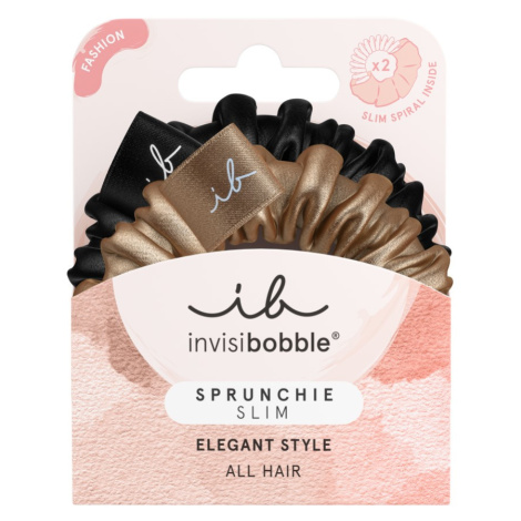 Invisibobble Gumičky do vlasů Sprunchie Slim True Golden 2 ks