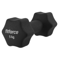 Fitforce FDBN Jednoruční činka, černá, velikost