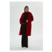 Monnari Kabáty Červený kabát s vlnou Červená
